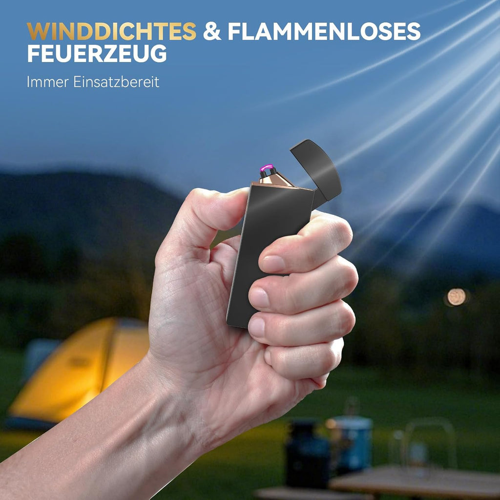 Coquimbo USB Feuerzeug elektrisch wiederaufladbar winddicht Geschenk
