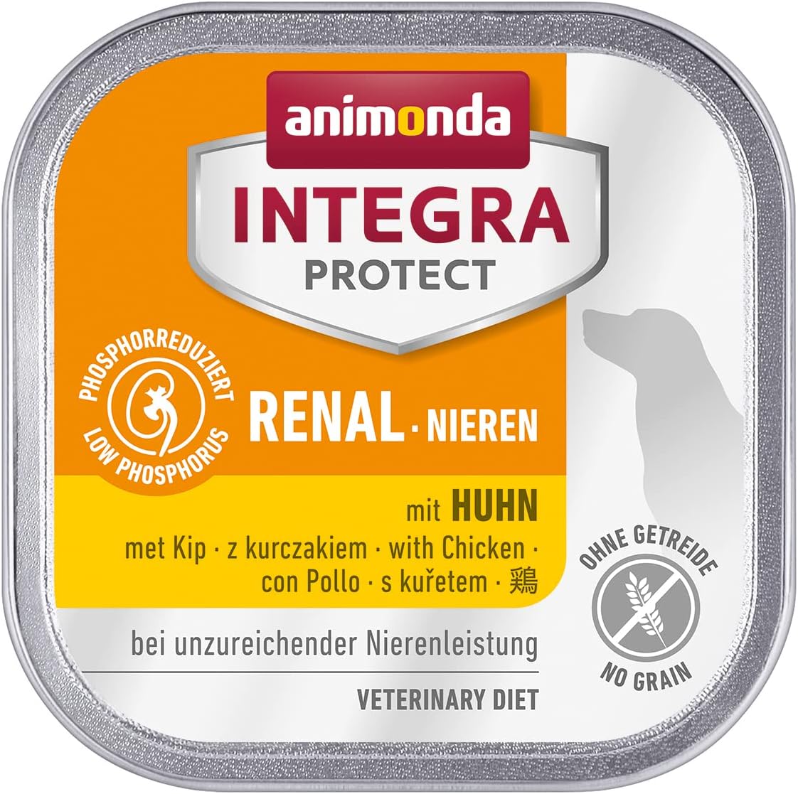 animonda INTEGRA PROTECT Hundefutter Renal Huhn 11x150g Diaetalleinfutter