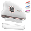 Jade Gua Sha Gesichtsmassagegeraet mit Waerme und LED fuer Gesicht und Hals