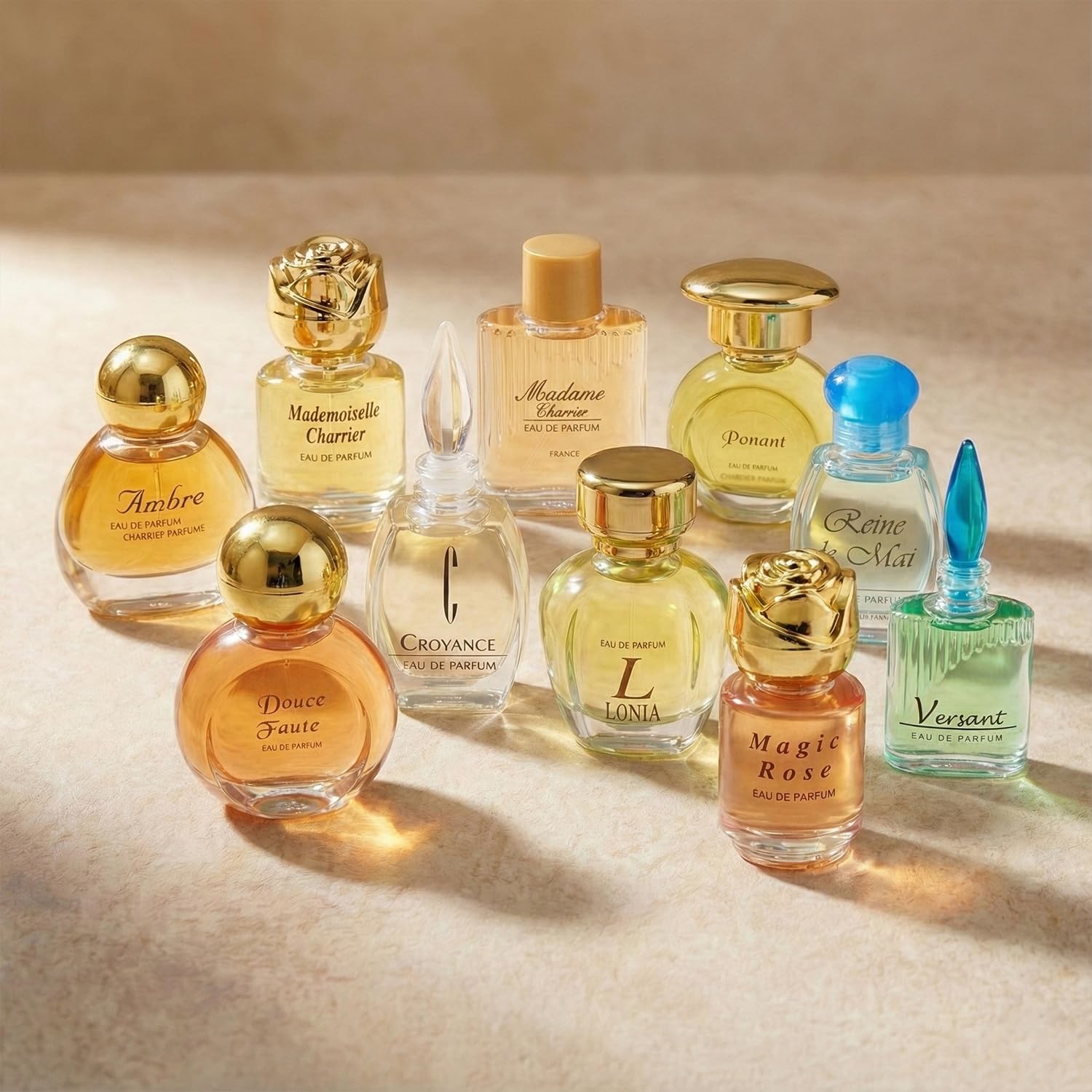 Top Ten Eau de Parfum Miniaturen Geschenkset 10 Stueck 57,8 ml