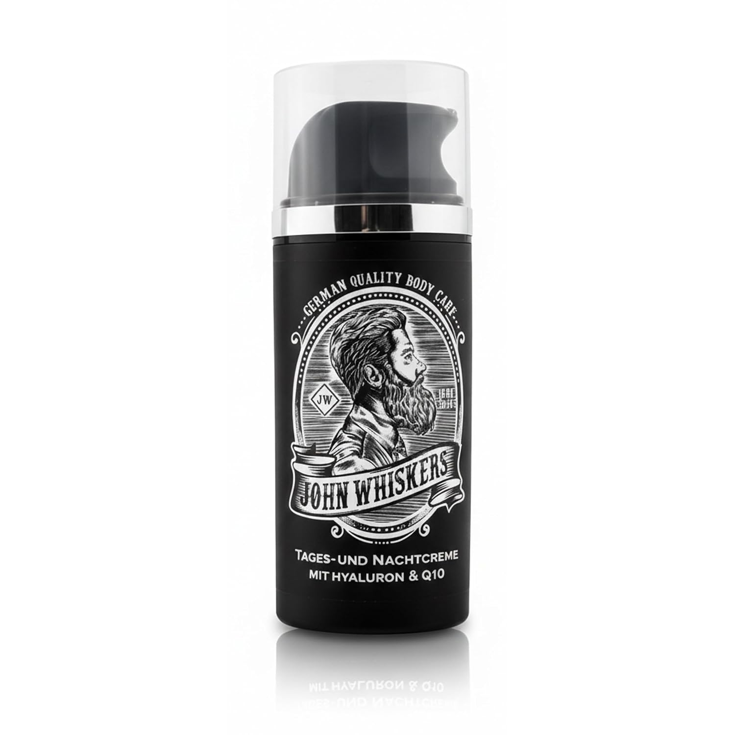 John Whiskers Tages- und Nachtcreme Hyaluron Q10 Made in Germany