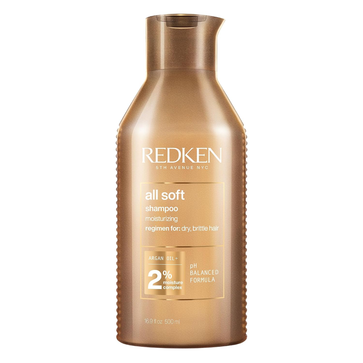 Redken All Soft Shampoo fuer trockenes bruechiges Haar mit Arganoel Omega-6
