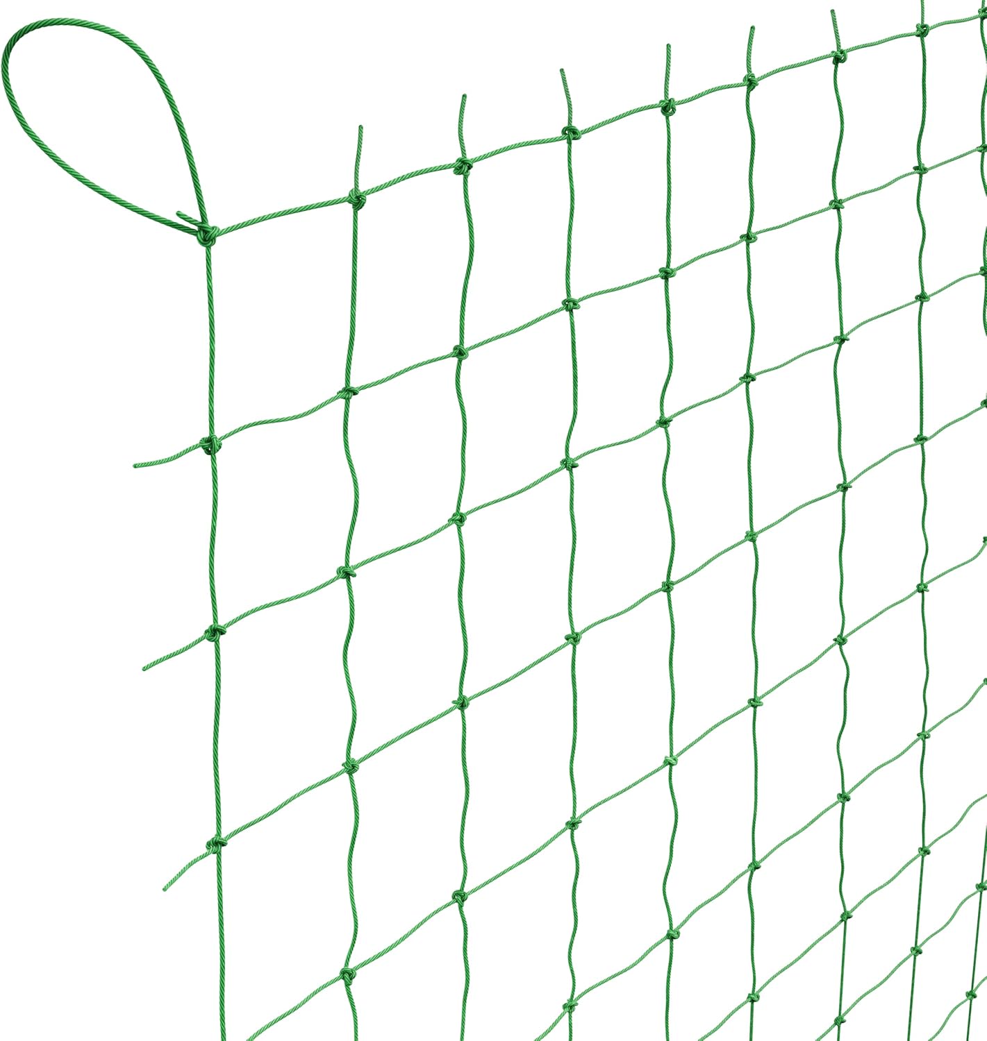 GardenGloss Ranknetz 2m x 2,5m fuer Gurken Tomaten Kletterpflanzen 2m