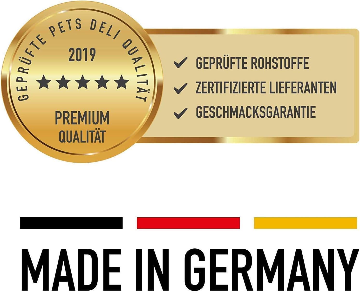 Pets Deli Green Insect Hunde Nassfutter Insektenbasis 6x375g verschiedene Sorten
