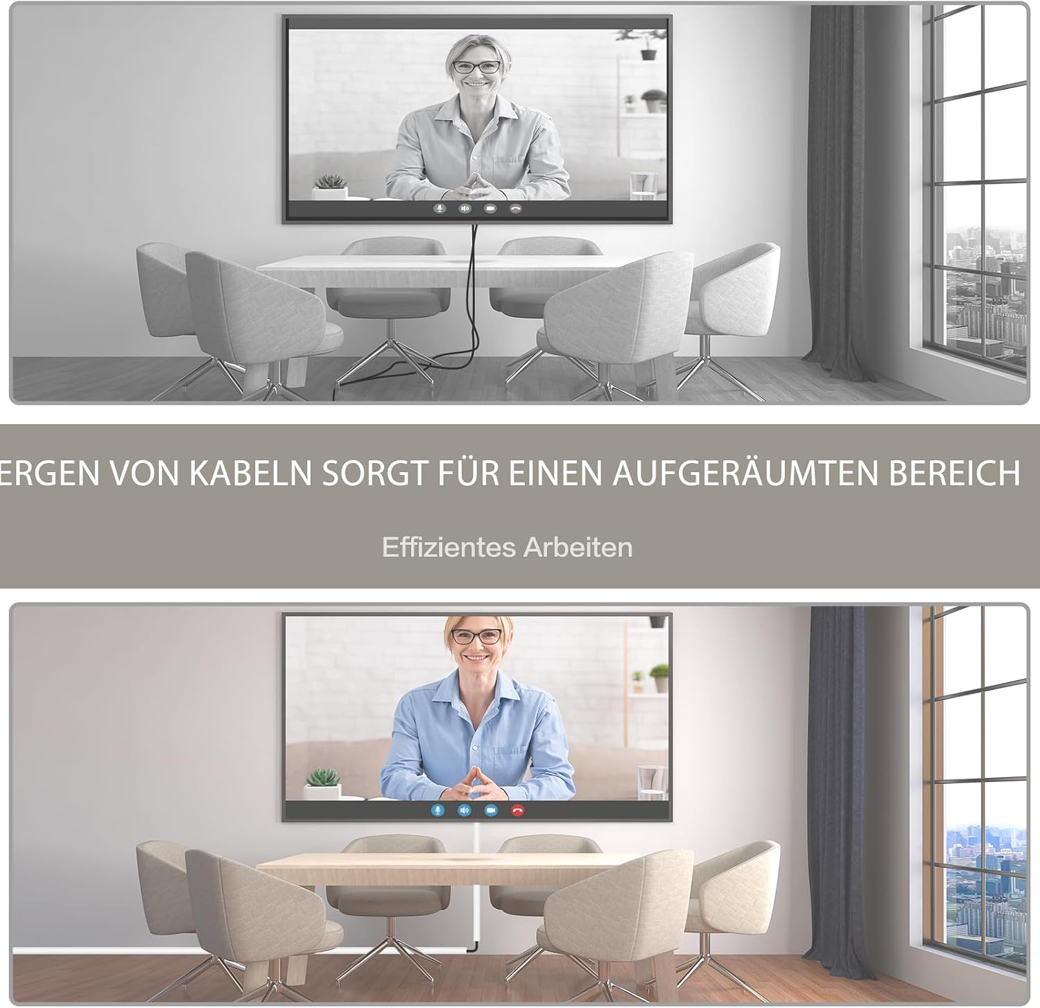 Selbstklebende halbrunde Kabelabdeckung flexibel fuer Wand Boden 1m-6m