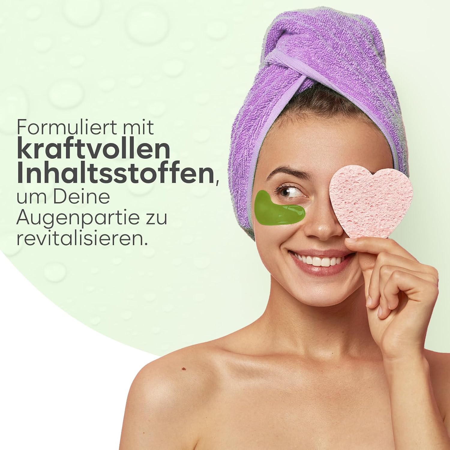 Augenpads 20 Paare mit Niacinamid und Hyaluron - Gel Augen Pads