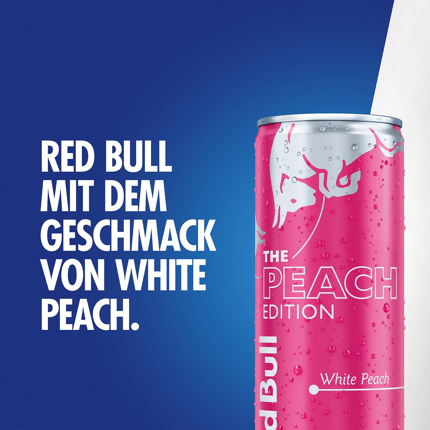 Red Bull Energy Drink Peach Edition White Peach 24 x 250 ml Dosen EINWEG