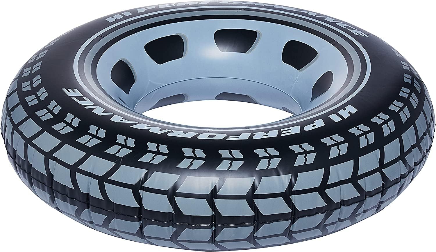 Intex Schwimmring Reifen 91 cm Vinyl schwarz Aufblasbar