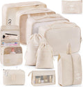 11‑teiliges Koffer Organizer Set Reise Packwuerfel mit Kulturbeutel