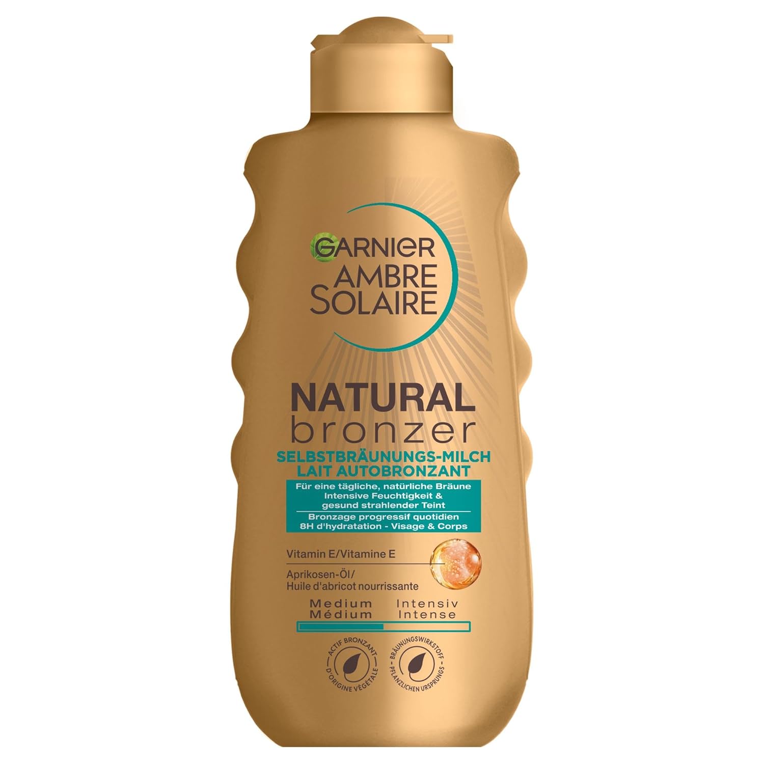 Garnier Ambre Solaire Natural Bronzer Selbstbraeunungsmilch 200ml