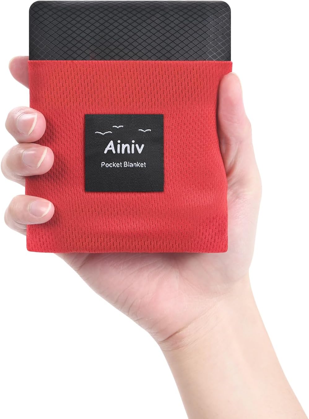 Ainiv Stranddecke 110 x 140 cm sandabweisend ultraleicht Reise Picknick