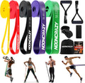 Resistance Bands Widerstandsband mit Tueranker und Handgriffen Fitness Yoga