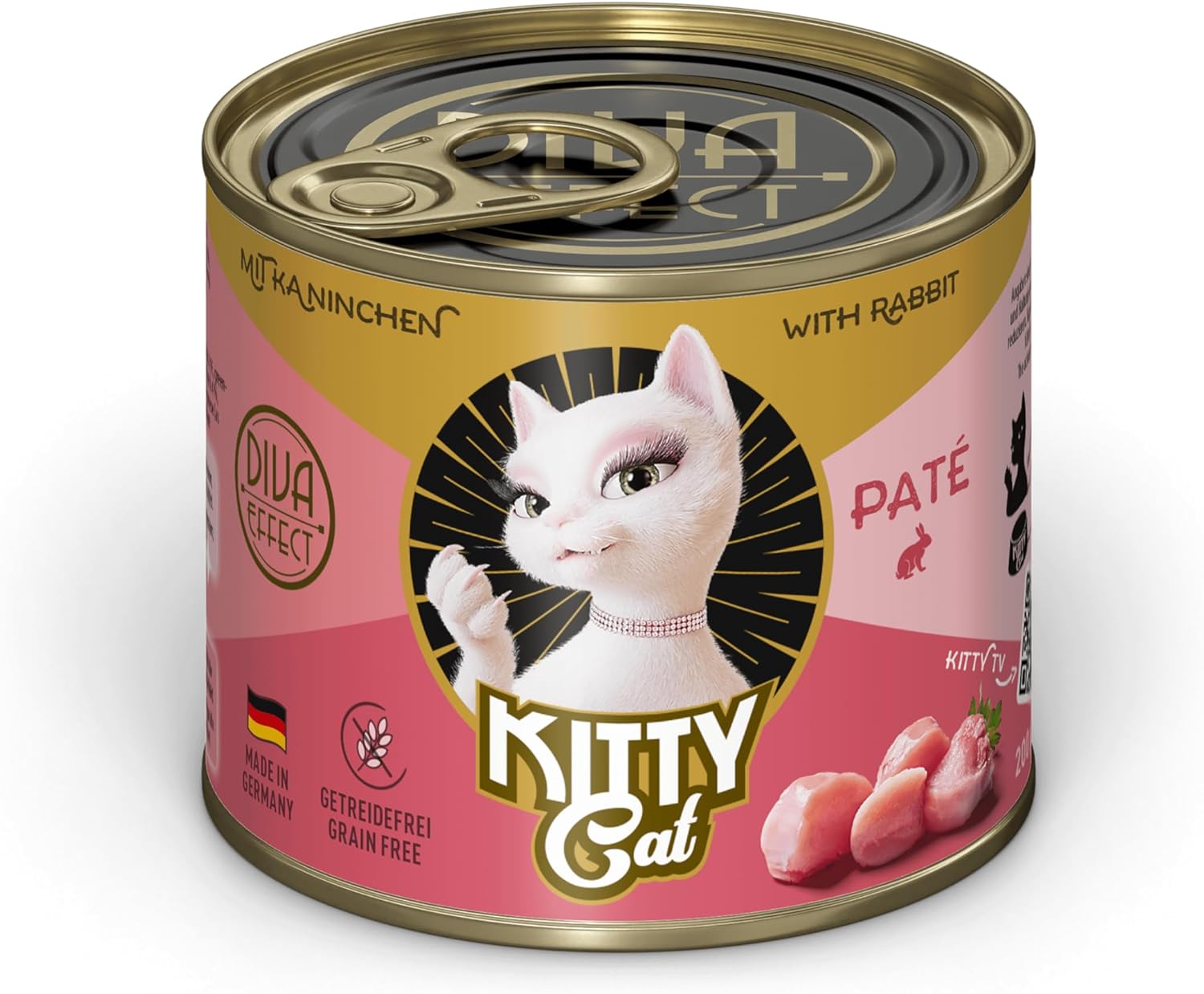 KITTY Katzen Nassfutter Paté Mix 6x400g Packung verschiedene Sorten get