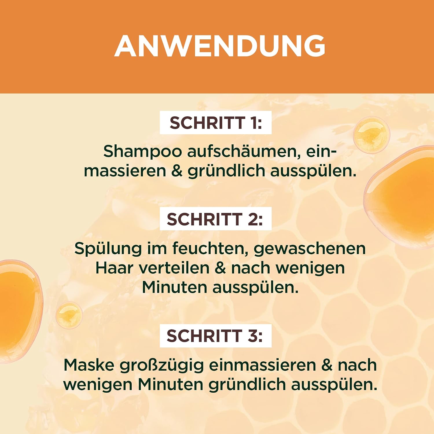 Garnier Wahre Schaetze Shampoo Honig Schaetze fuer strapaziertes Haar