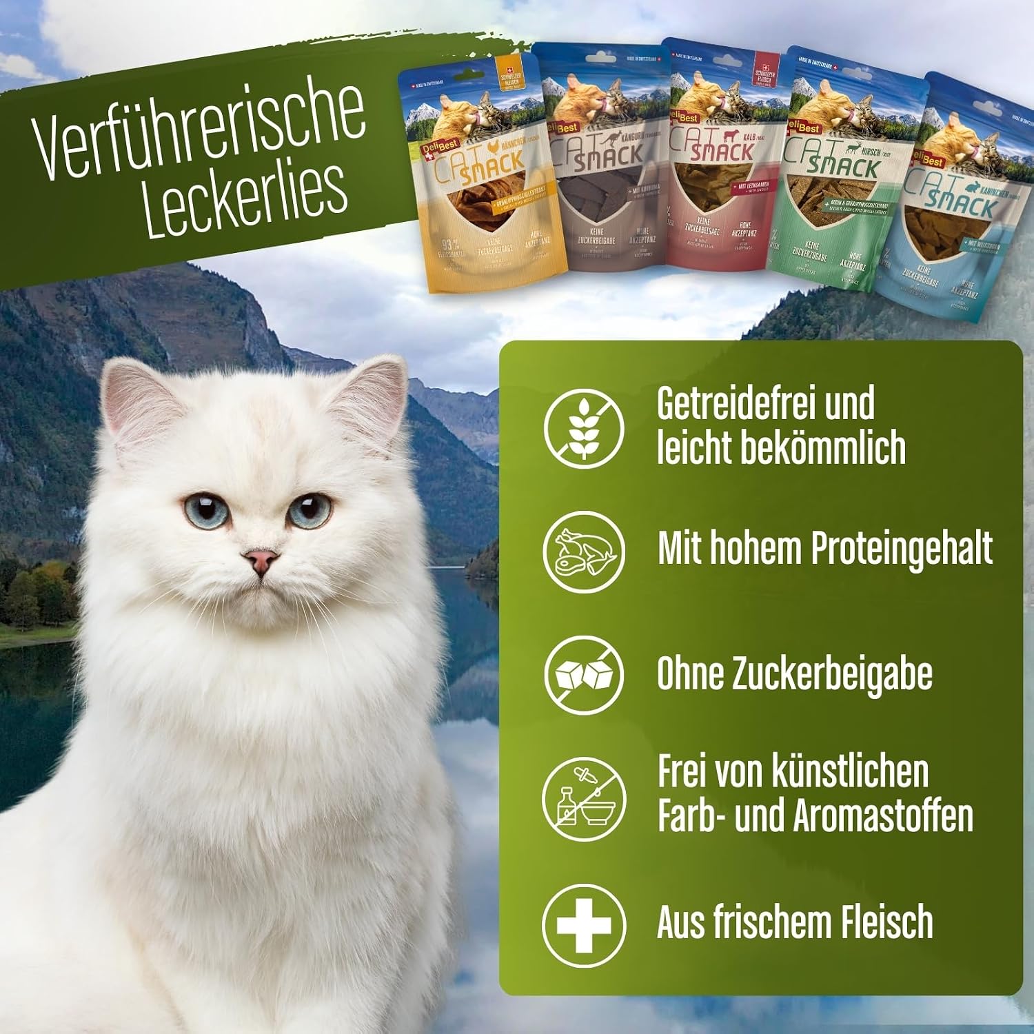Katzen Snack Kaenguru getreidefrei mit Kurkuma Verdauungsfoerdernd