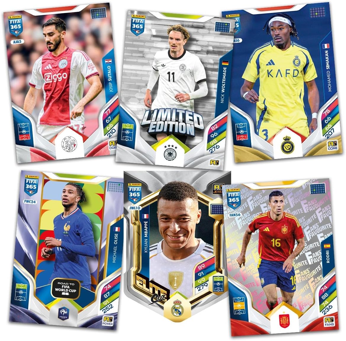 Panini FIFA 365 Adrenalyn XL 2026 Trading Cards Box mit 24 Packs
