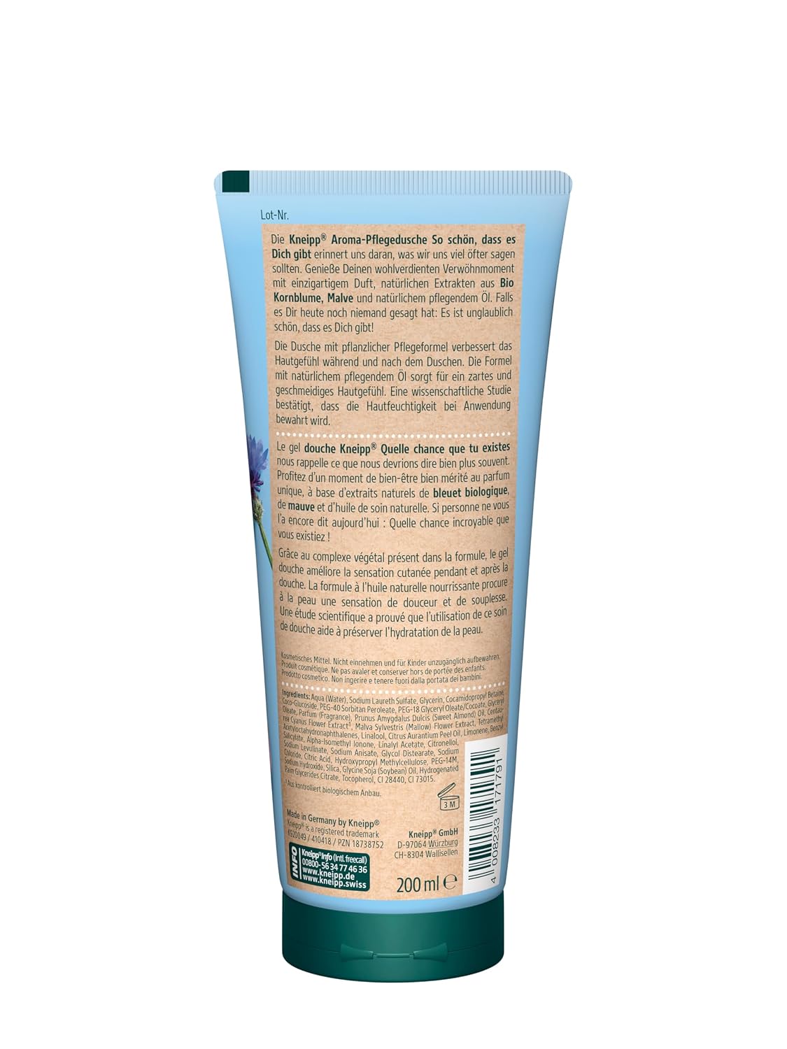 Kneipp Aroma Pflegedusche So schoen dass es dich gibt Duschgel