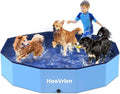 HaoVrisn Hundepool faltbar 120×30 cm PVC rutschfest mit Flicken Ablassventil 20c