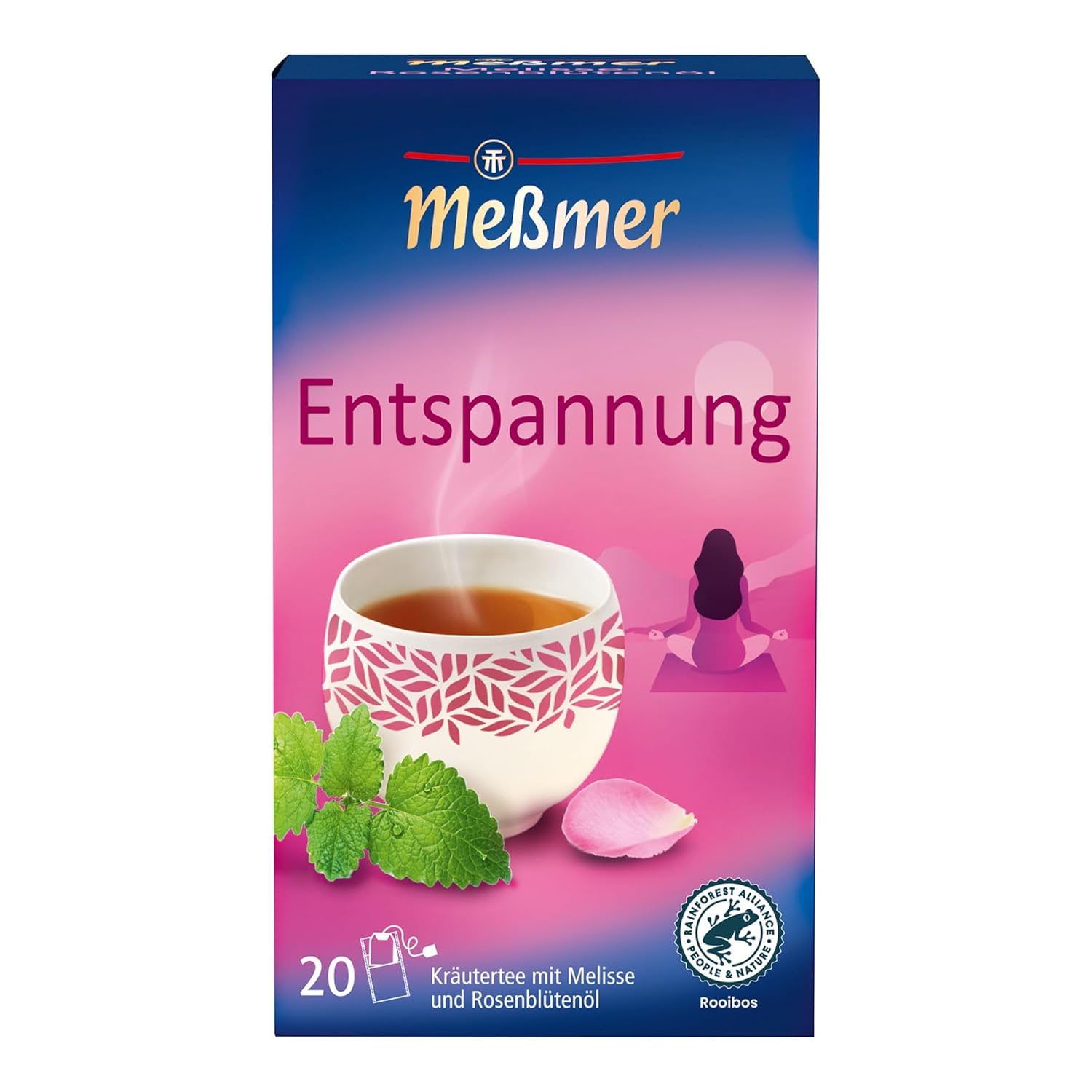 Messmer Matcha Spirit Gruener Tee 20 Teebeutel