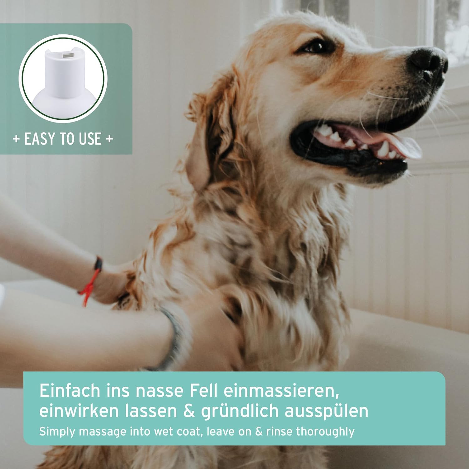 AniForte Neemoel Hundeshampoo 500 ml gegen Juckreiz Floehe Zecken pflegend