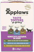 Applaws Nassfutter Hunde 6x85g getreidefrei Huhn Fisch Sauce verschi