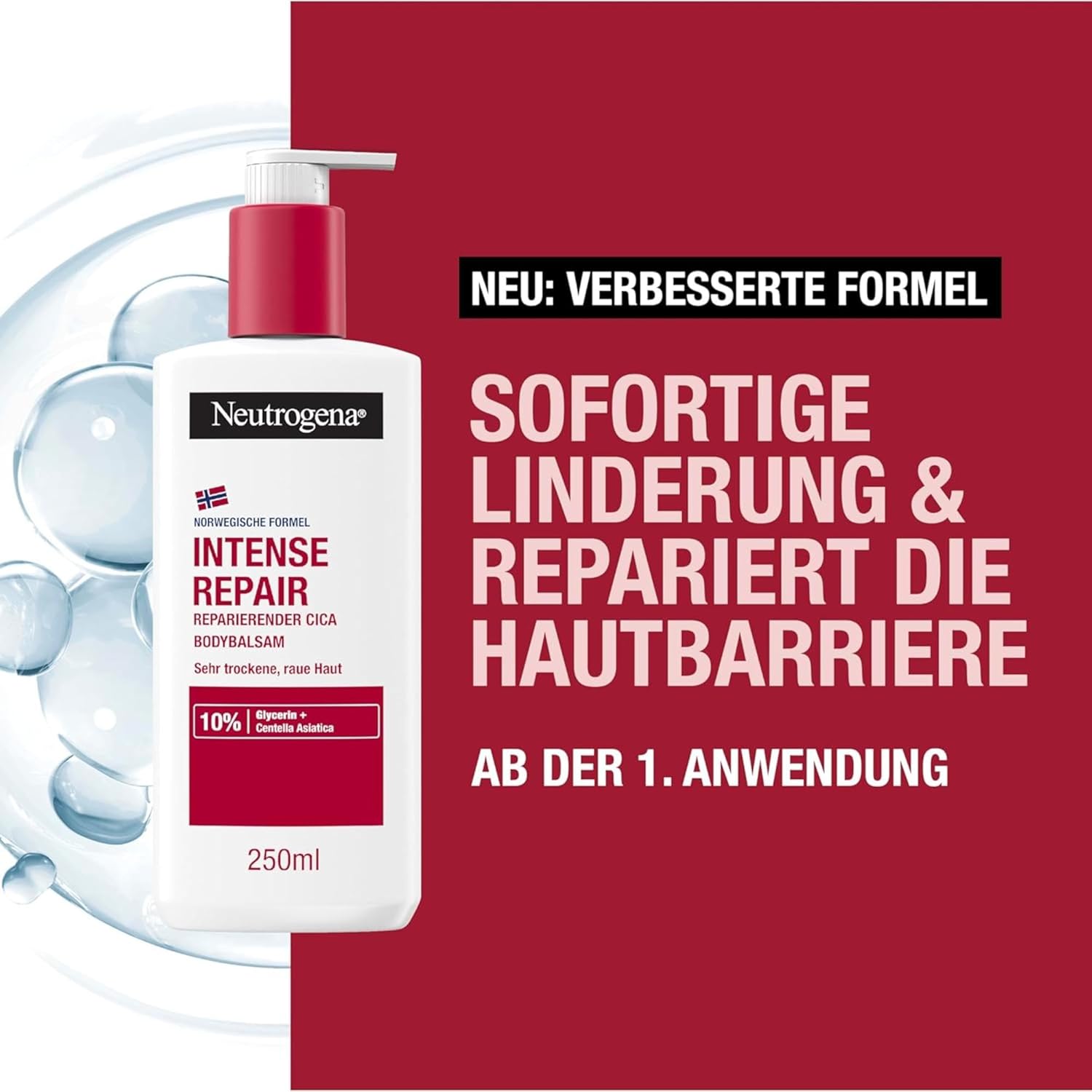 Neutrogena Norwegian Formula Cica Body Balm Pflege sehr trockene Haut