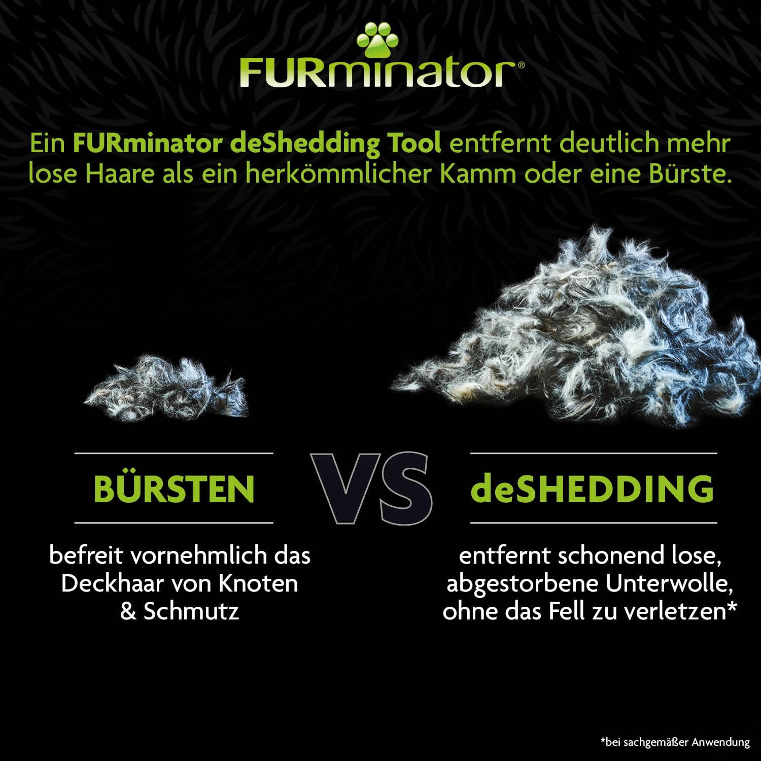FURminator Pferd Unterwollbürste Deshedding Tool Pferdestriegel