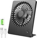 TriPole Tischventilator Akku 2000mAh, 3 Stufen, 30dB, 180° verstellbar