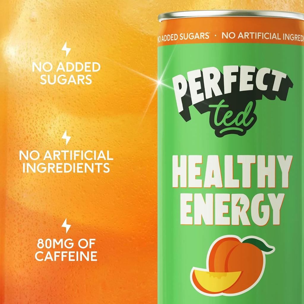 PerfectTed Energy Drink Apfel Himbeere 12 x verschiedene Sorten