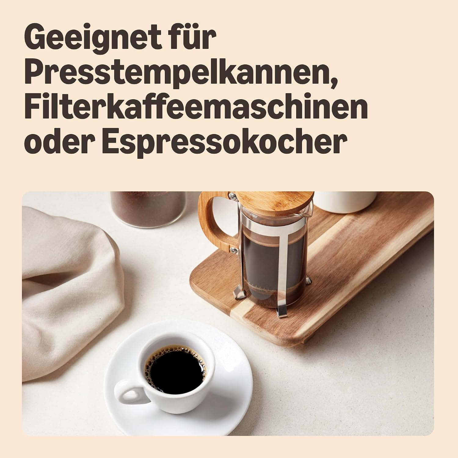 Coffee Classic 100% Arabica gemahlen mittlere Roestung