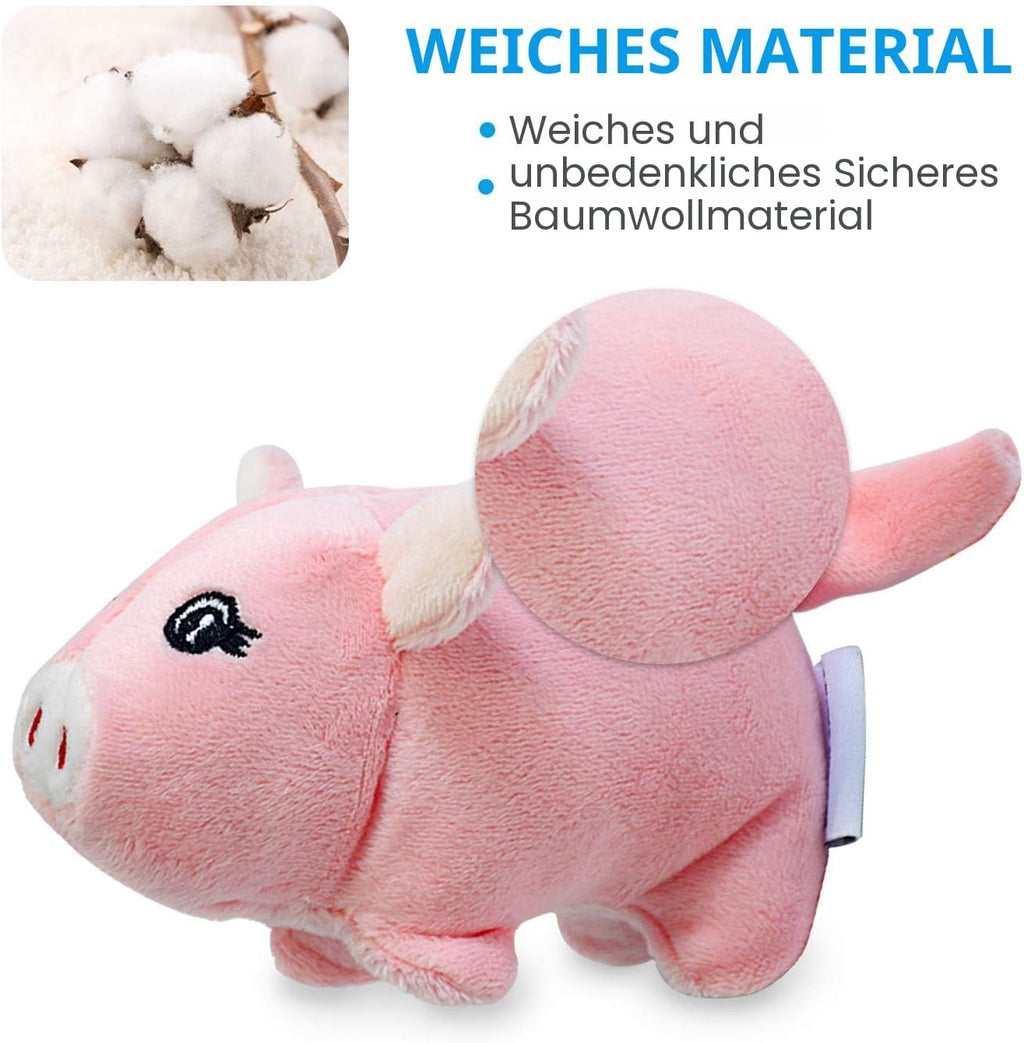 Oktopus Hundespielzeug gross - robustes Pluesch Kauspielzeug mit Quietscher