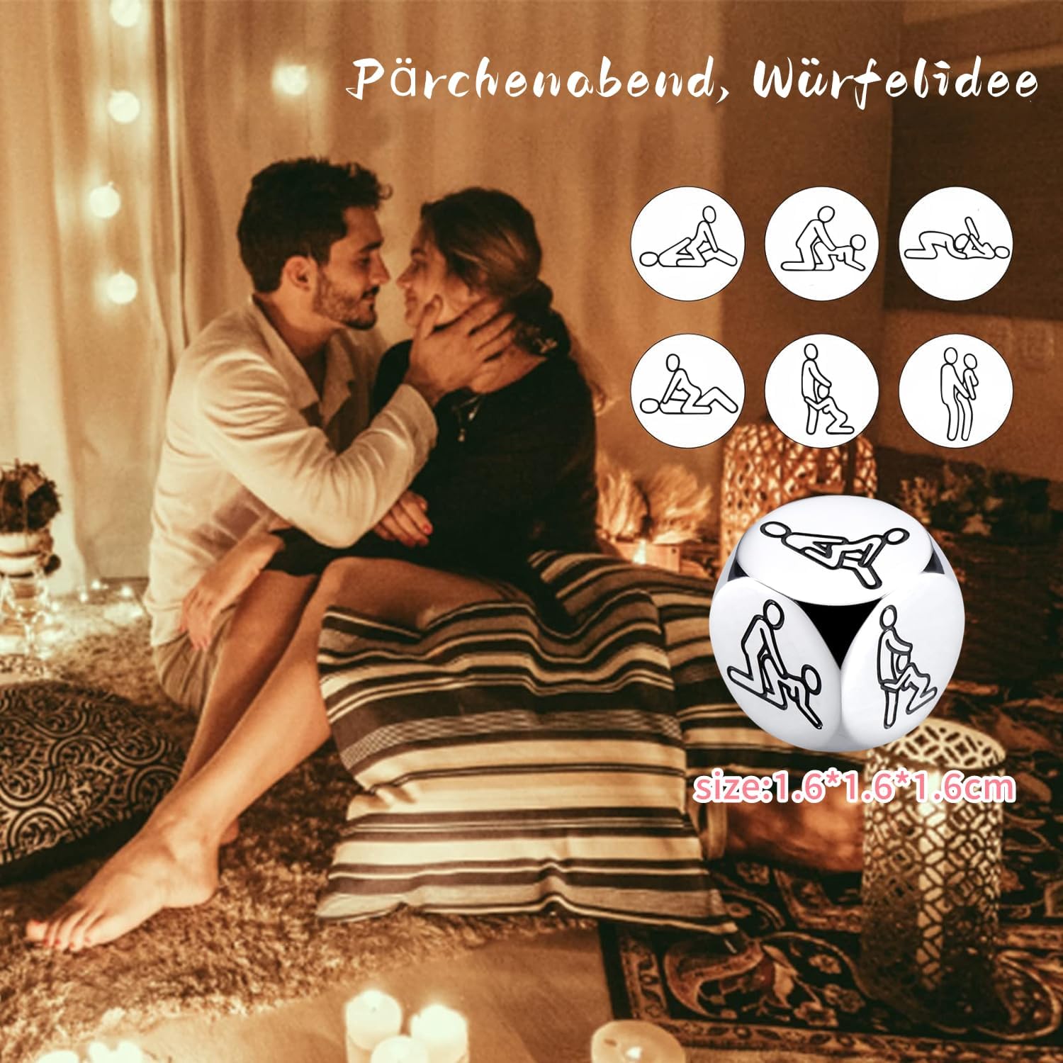 Valentinstag Geschenk fuer Paare - Lustige Ueberraschung Adventskalenderfuellung