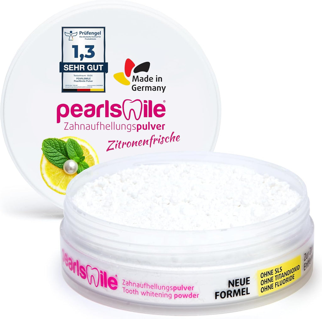 Zahnaufhellung Pulver Zahnpulver Bleaching fuer weisse Zaehne