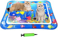 Wassermatte fuer Katzen 66x47 cm aufblasbar sensorisch interaktiv Kissen