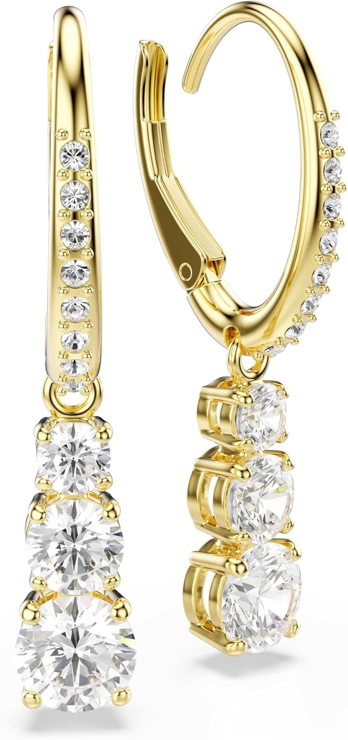 Swarovski Stilla Haengeohrringe Swarovski Kristalle elegant Damen
