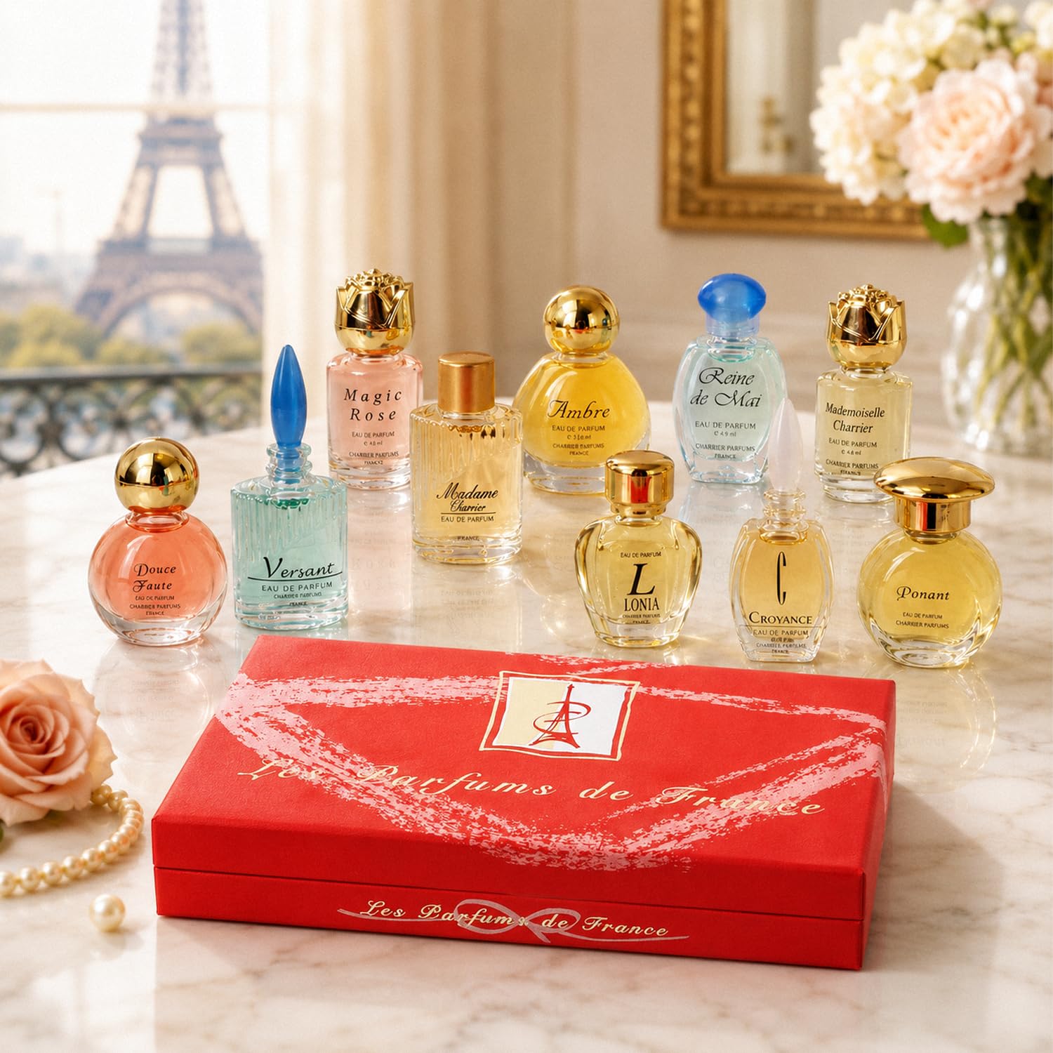 Top Ten Eau de Parfum Miniaturen Geschenkset 10 Stueck 57,8 ml
