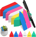 Pflanzenschilder Kunststoff 600 Stueck 10 x 2 cm wetterfest Gartenetiketten
