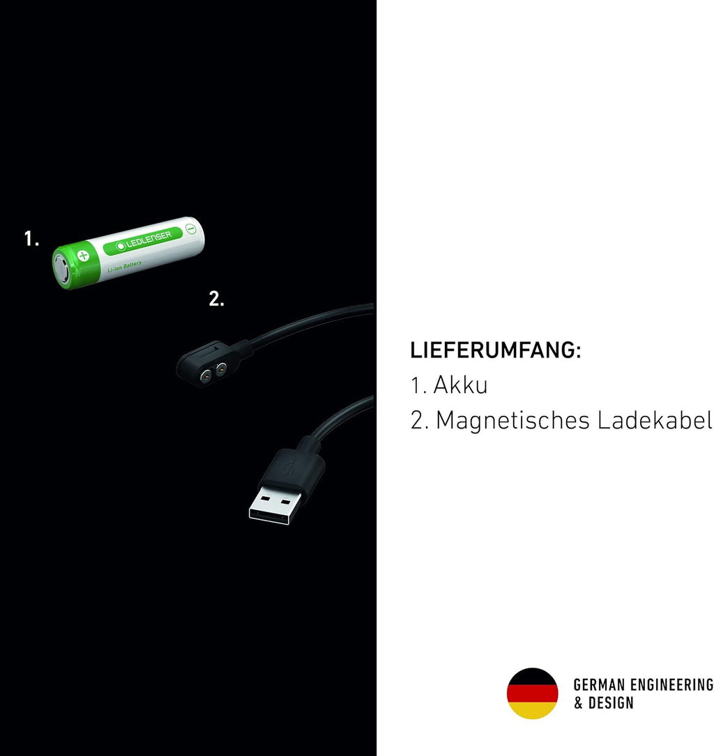 Ledlenser ML4 Warm Light LED Laterne 300 lm, aufladbar, Rotlicht, Schwarz