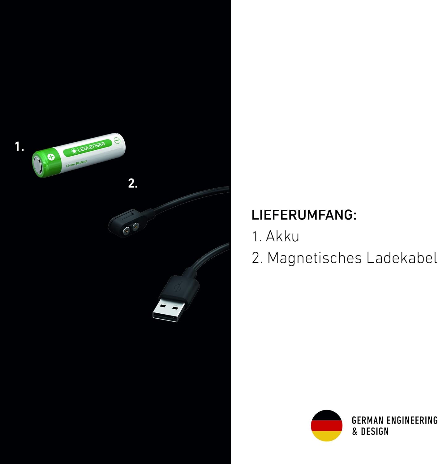 Ledlenser ML4 Warm Light LED Laterne 300 lm, aufladbar, Rotlicht, Schwarz