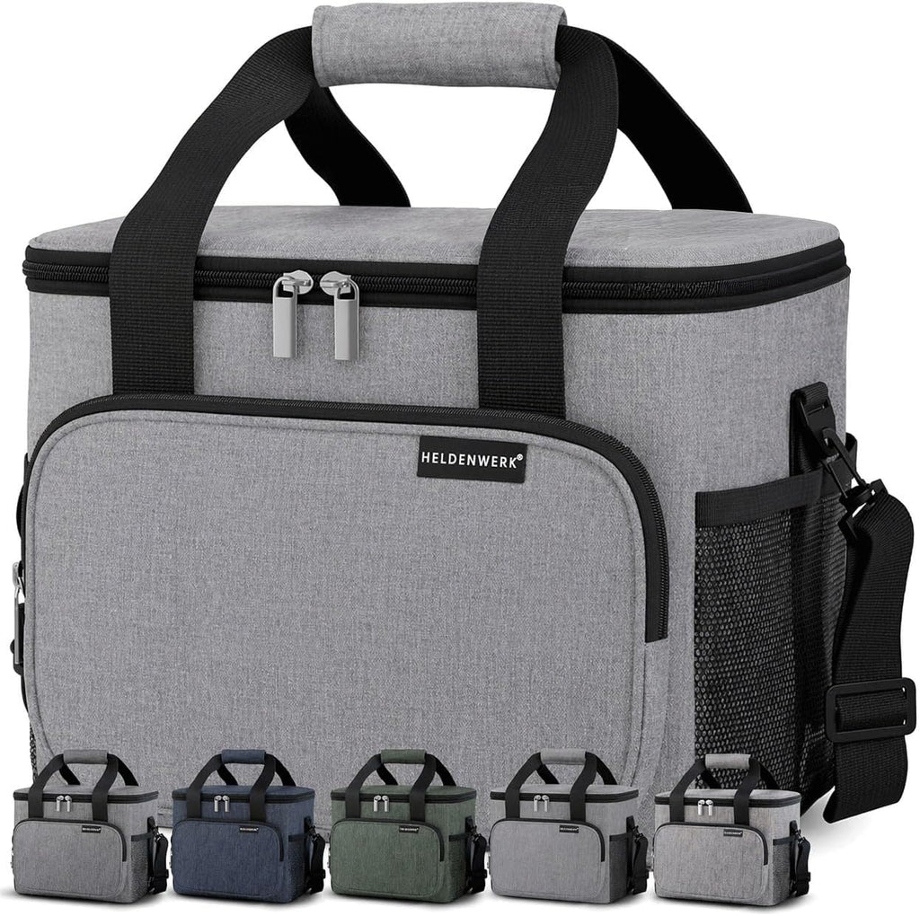 HELDENWERK faltbare Kuehltasche wasserdicht auslaufsicher 12 Std.