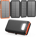 ADDTOP Solar Powerbank 20000 mAh 22,5W USB-C PD + 2x USB-A, 4 Solarpanels