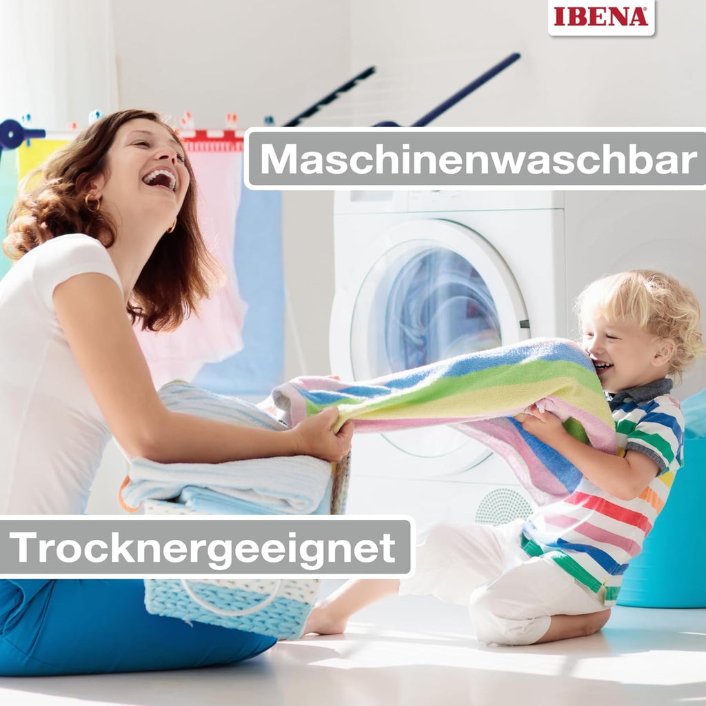 Ibena Kuscheldecke Olbia 130x180 cm beige Fleecedecke 180cm-200cm