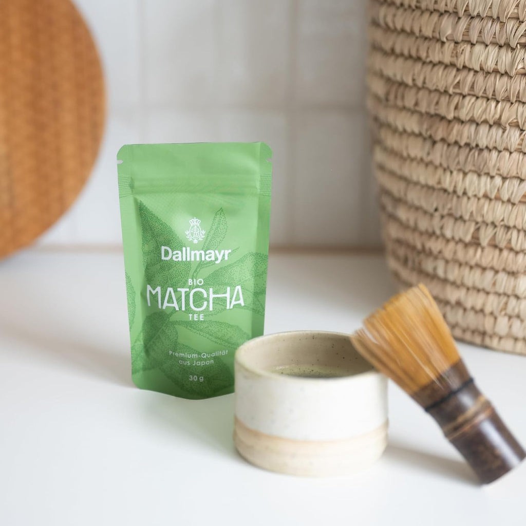 Bio Matcha Tee Pulver 30 g Japanischer Gruentee Premium Zubereitung