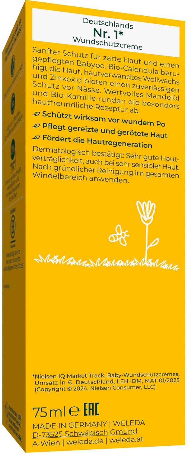 Weleda Baby Calendula Wundschutzcreme Windelcreme Naturkosmetik