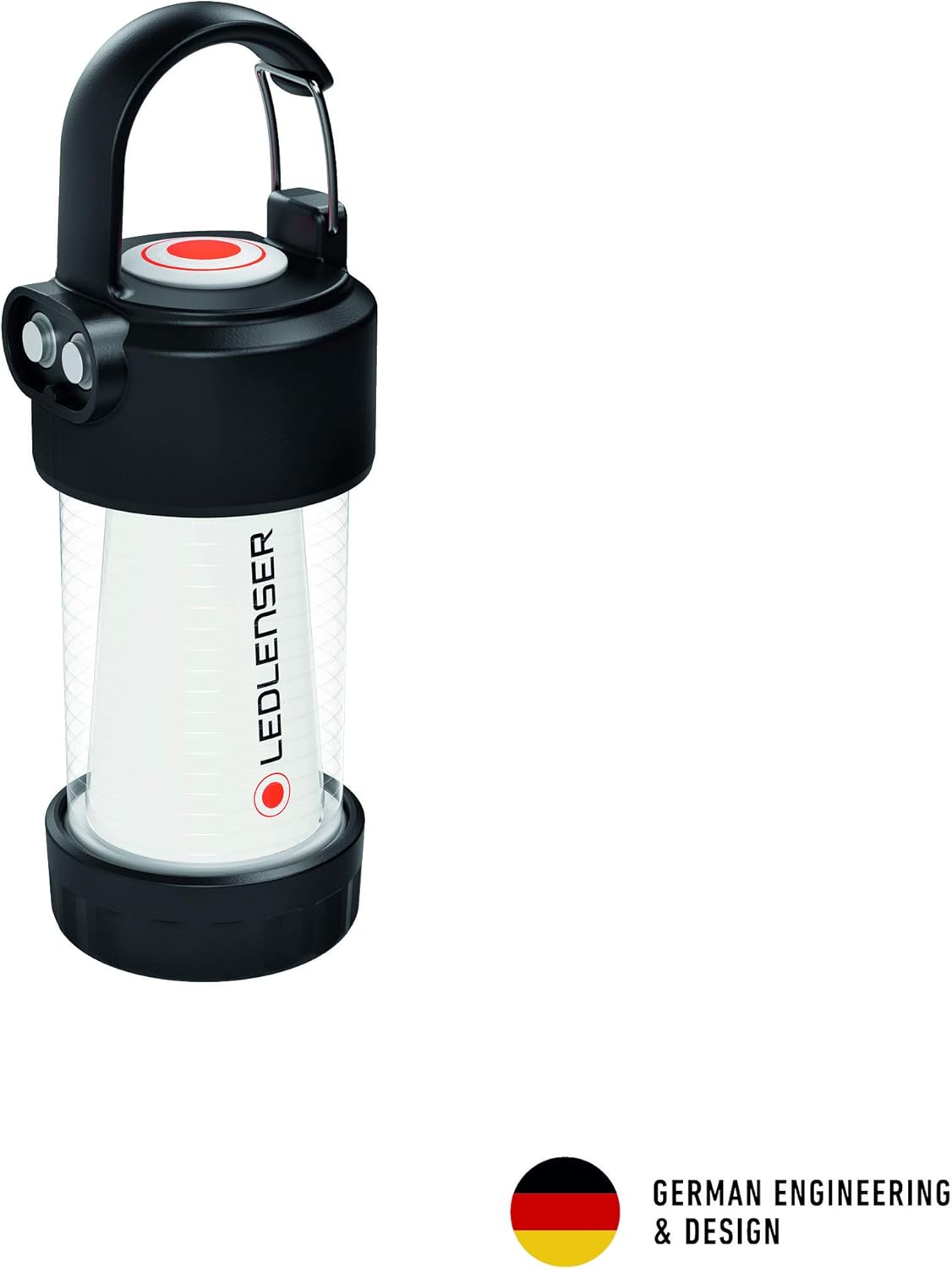Ledlenser ML4 Warm Light LED Laterne 300 lm, aufladbar, Rotlicht, Schwarz