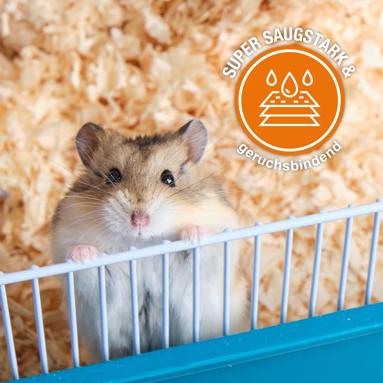 Kleintierstreu 3,2 kg | 60 L Einstreu für Hamster Kaninchen Meerschweinchen