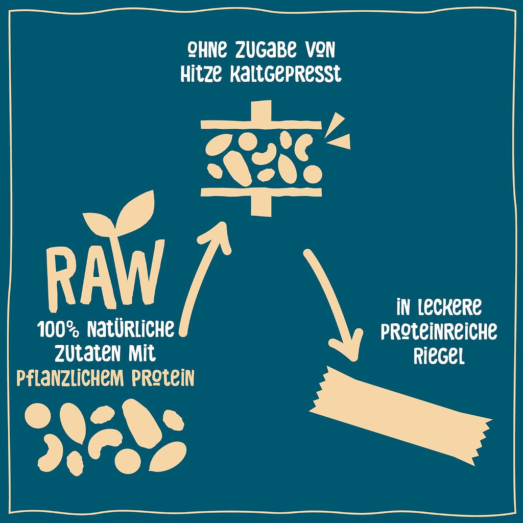 Nākd Protein Riegel Erdnussbutter vegan 16 x verschiedene Sorten