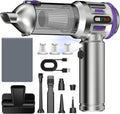 Akku-Handstaubsauger 26000Pa 4-in-1 mit Geblaesefunktion 6000mAh Grau