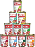 Rinti Kennerfleisch Mixpaket Hundenassfutter getreidefrei mit 70% Fleisch
