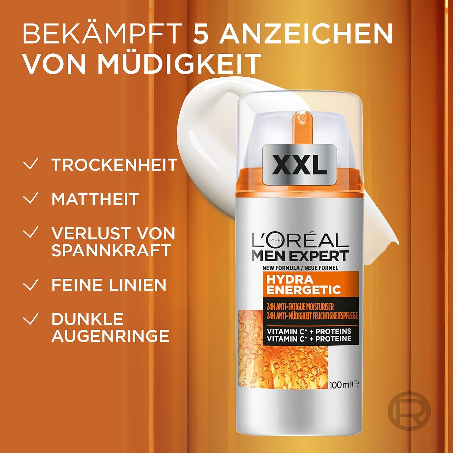 L’Oréal Men Expert Hydra Energy Gesichtscreme Anti‑Muedigkeit Vitamin C